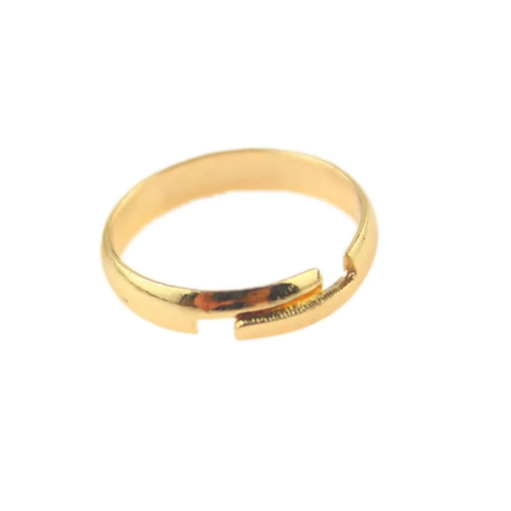 

2016 New Smooth Foot Ring Color Gold/ Silver Plated Standard Inner Diameter Of 1.4cm Drop Shipping