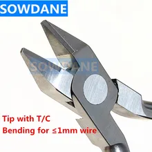 New Adam Wire Bending Pliers 13CM, Dental Orthodontic Pliers Lab CE Instrument For Max.0.9mm Wire dental orthodontic weingart utility pliers easyinsmile weingart plier tc half gold max dia 0 7mm 0 019x0 025 premium quality