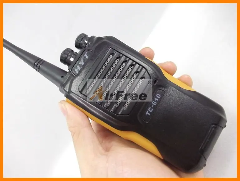 HYT TC 610 5 Вт портативная двухсторонняя радиостанция с литий ионной батареей HYTERA TC610