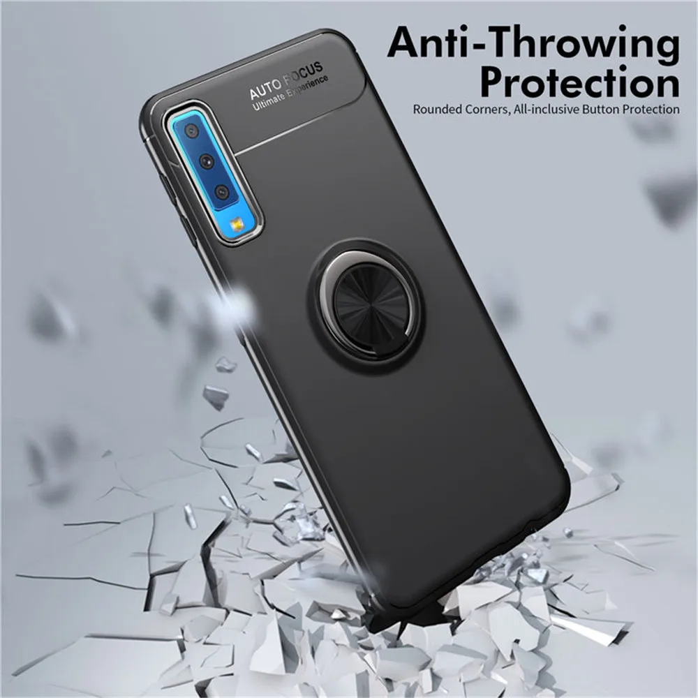 For-Samsung-Galaxy-A7-2018-Case-A750-Finger-Ring-Holder-Soft-Silicone-Back-Cover-For-Samsung (11)