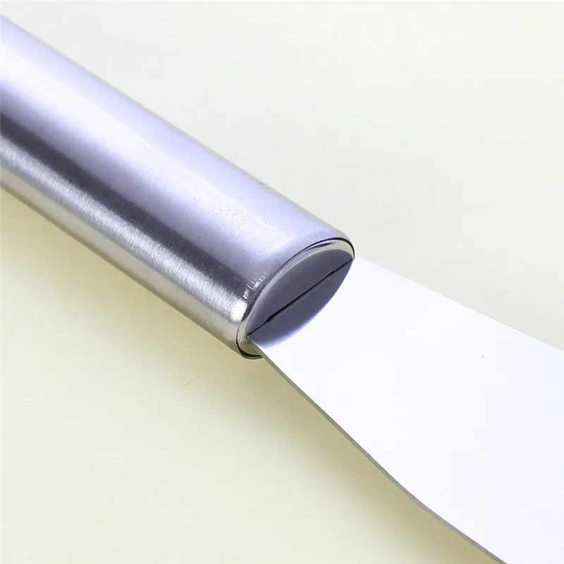 Straight Face Stainless Steel Fondant Baking Pastry Kitchen Tools Cake Trowel Cream Butter Scraper Cake Decoration Tool
