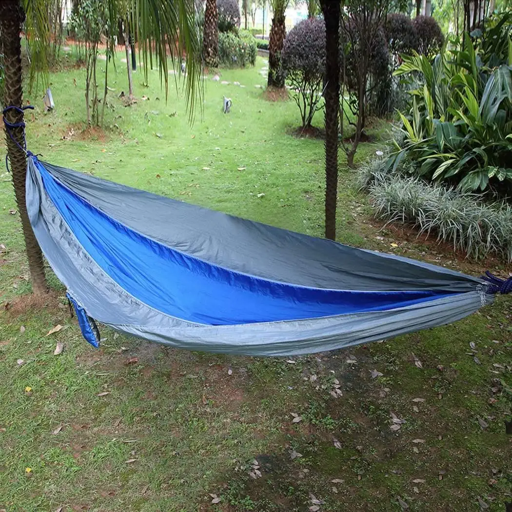 

Outdoor Lightweight Portable Nylon Hammock For Backpacking Camping 70.87-78.74 inches 660 pounds Garden