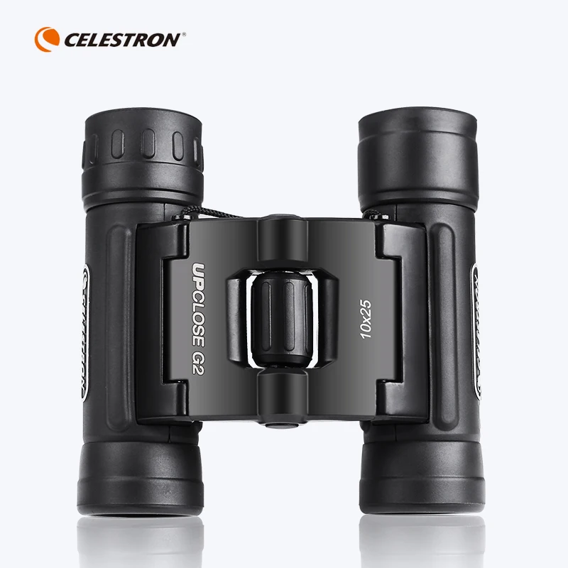 Celestron UpClose G2 10x25 бинокль на крыше Мини Компактный телескоп высокой мощности для