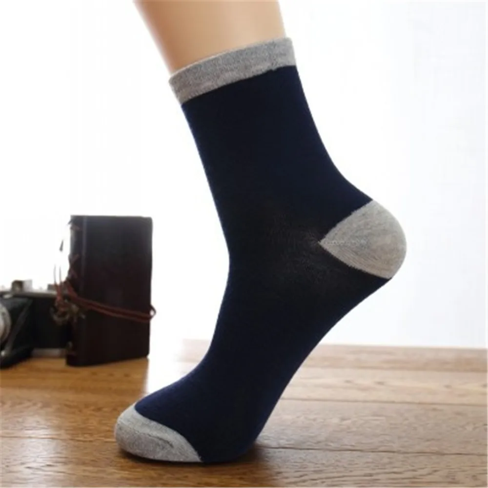 Unisex Cute Retro Stripe Men Sock Comfortable Socks Five Colorin Yoga