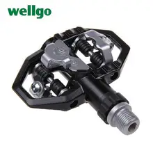 Wellgo M279 самоблокирующаяся педаль из алюминиевого сплава герметичный подшипник без скалолаза Горный Дорожный велосипед MTB педаль детали велосипеда