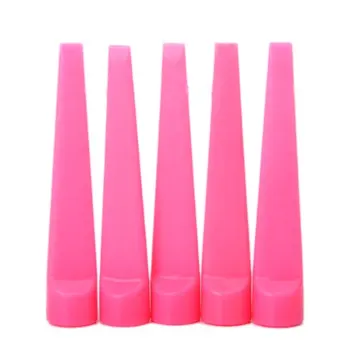 

50pcs Plastic Golf Tee Tees (Fuchsia)
