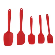 5 шт./компл. eco-friendly Еда Класс силиконовые формы для выпечки домашняя практически с антипригарным покрытием шпатель масляная кисточка для наборы жаропрочной посуды