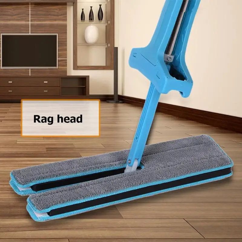 

Double Sided Flat Mops Floor Mop Pad with Replacement Cleaning Cloth Head