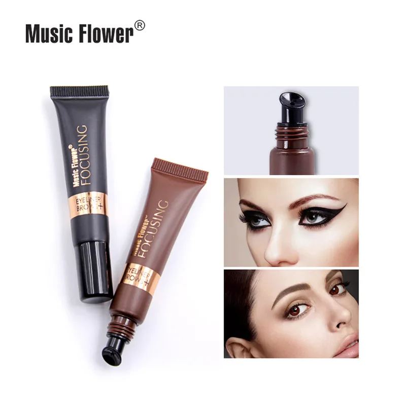 

Makeup Eyebrow Gel Pomade Gel Enhancer Professional Brow Tint Tattoo Paint Cream Wax Waterproof with Eyebrow Brush TSLM1