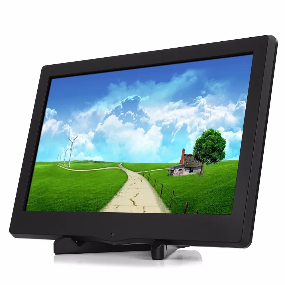

13.3inch 1080P Portable monitor LED display monitor 1920X1080 HDMI/VGA/DVI for PS3 PS4 WiiU Xbox360 Raspberry Pi 3B