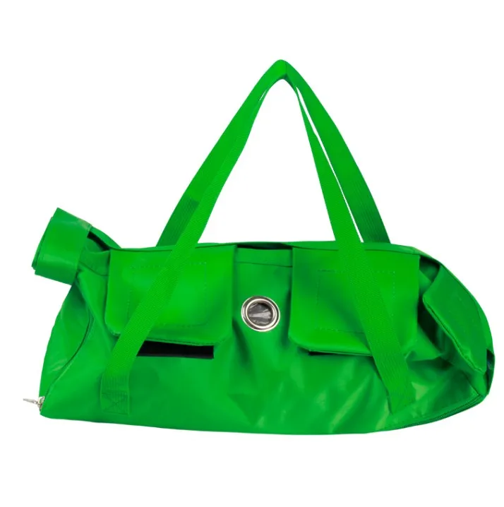 Многофункциональная сумка для кошек с защитой от царапин, для ухода за кошками, для стрижки ногтей, защитные сумки для удаления ушей, косметическая сумка для волос - Цвет: Зеленый