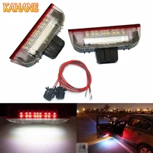 KAHANE 2x Светодиодный светильник для двери автомобиля Предупреждение ющий светильник, светильник без ошибок для VW Golf 5 6 7 Passat B6 B7 Jetta MK5 CC Tiguan