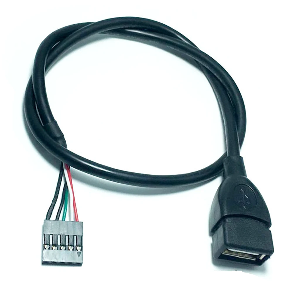 

Connection Wide Use Computer Accessories Motherboard Use 5pin USB 2.0 Copper Wire Data Line Easy Apply Adapter Cable Stable