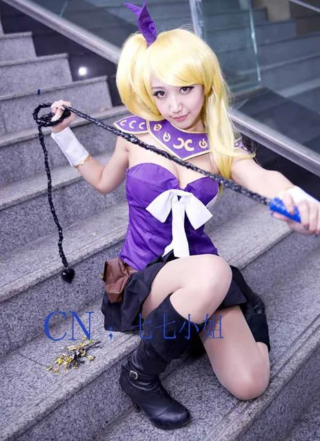Fairy Tail Lucy Heartfilia Cosplay Costume Sexy Anime Halloween