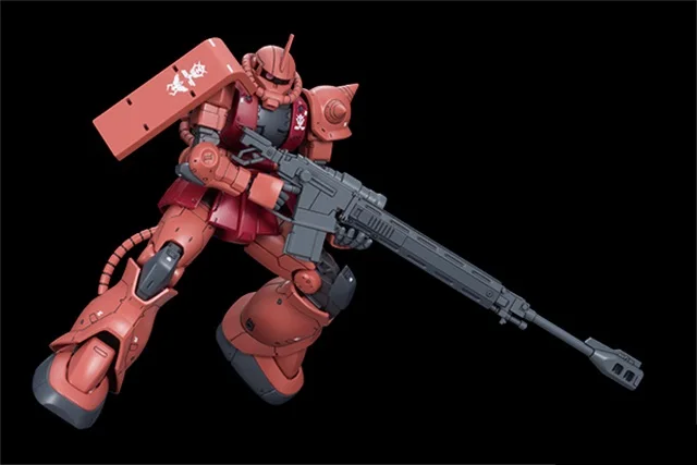 Gundam HG 1/144 модель MS-06S ZAKU 2 княгини зеон чар AZNABLE мобильный костюм происхождения GTO детские игрушки BANDAI