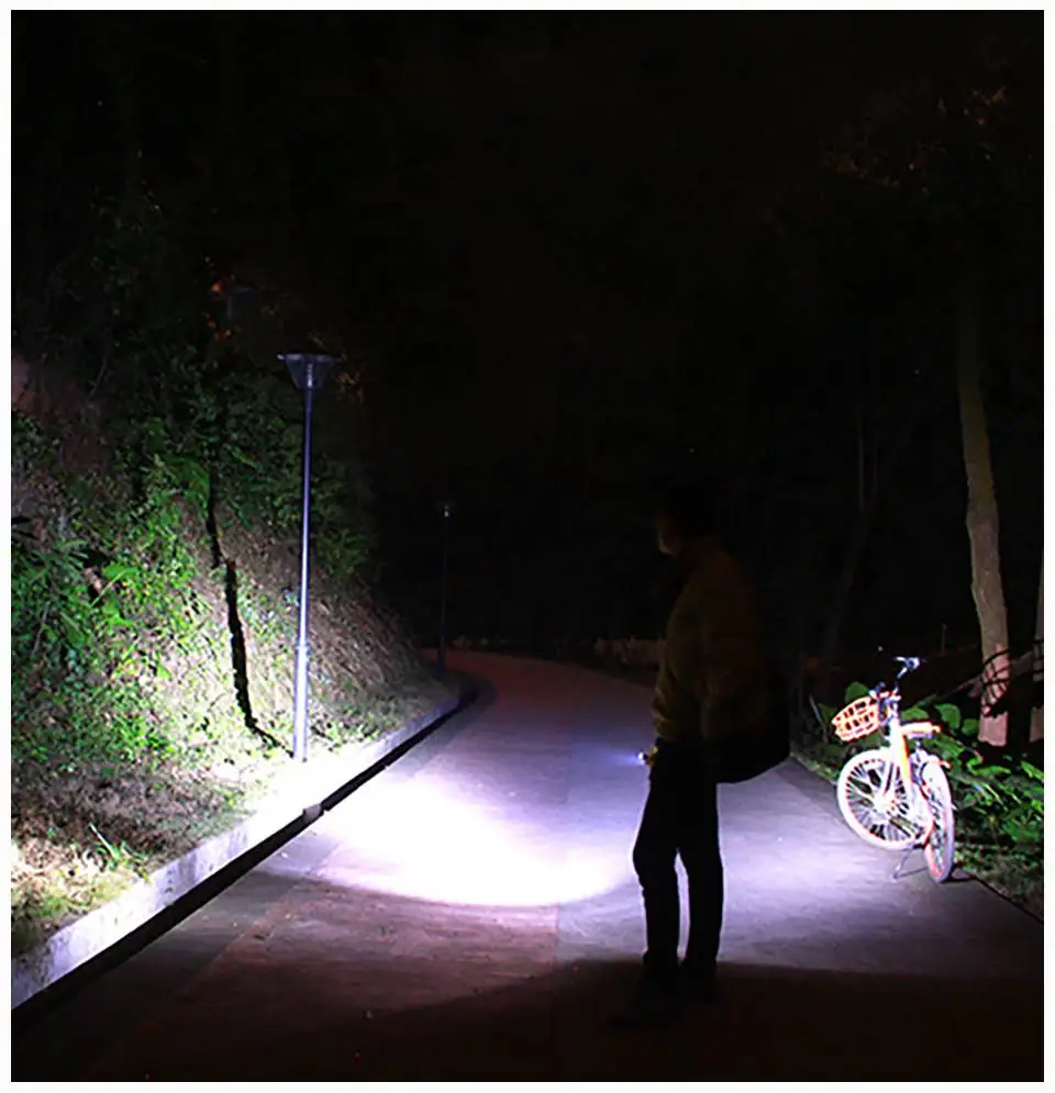 Usb Handy Powerful Led Flashlight Rechargeable Torch Outdoor Aluminum Alloy Battery Led Flashlight Usb T6 18650 For BicycleBike (13)
