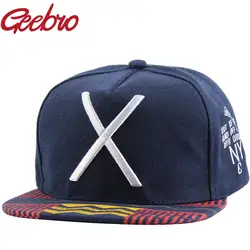 Бейсбольная кепка Geebro с надписью X Snapback в стиле хип-хоп, Повседневная Регулируемая брендовая бейсболка NYC, летняя кепка s Gorras для мужчин и