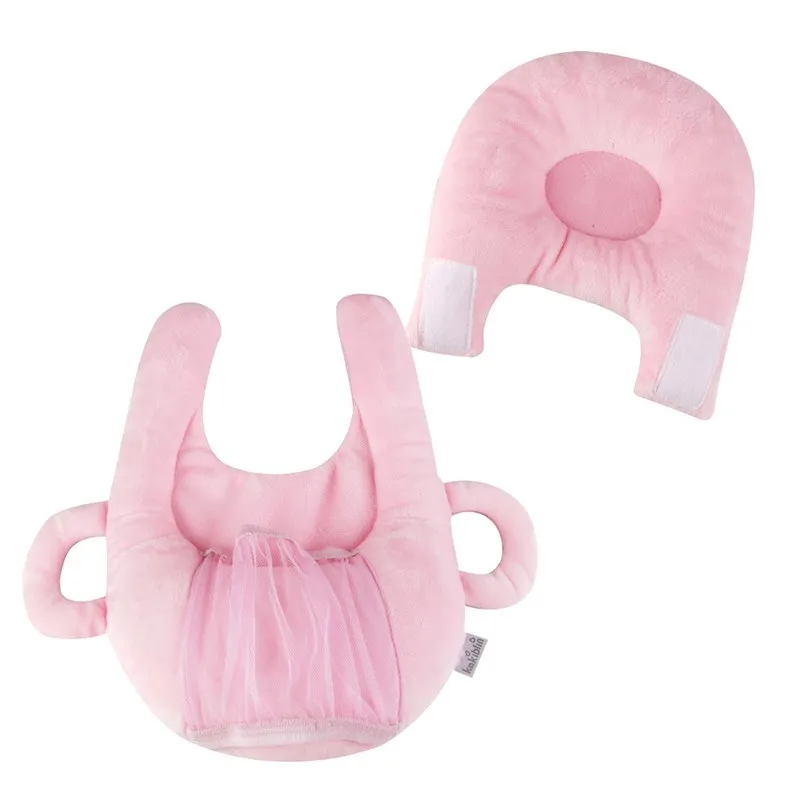 Креативный комплект для ухода за ребенком питание новорожденного ручная Подушка для кормления Детская Бутылочка приставное сиденье с Сумка-держатель для бутылки - Цвет: Pink
