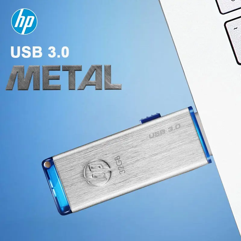 Металлическая USB флеш-карта hp 512 ГБ x730w флеш-накопитель карта памяти 300 МБ/с./с Clef usb 3,0 диск на ключ оригинальные USB флеш-накопители 512 г