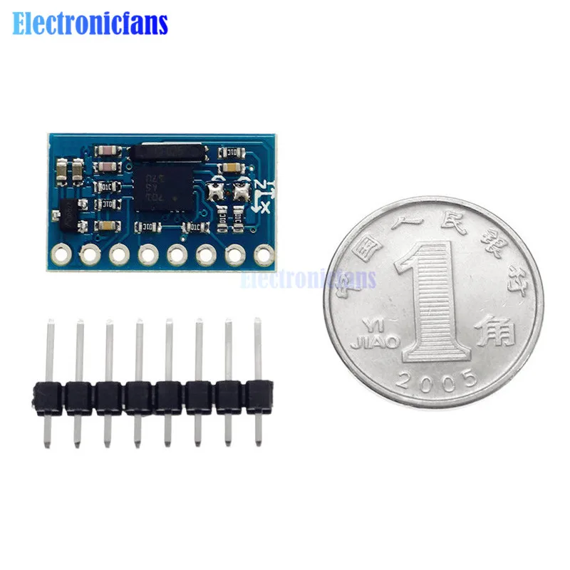 GY-BNO055 9DOF 9-axis BNO055 абсолютная направленность секционная плата датчик Угол Модуль гироскопа IIC Серийный Регулятор низкого напряжения