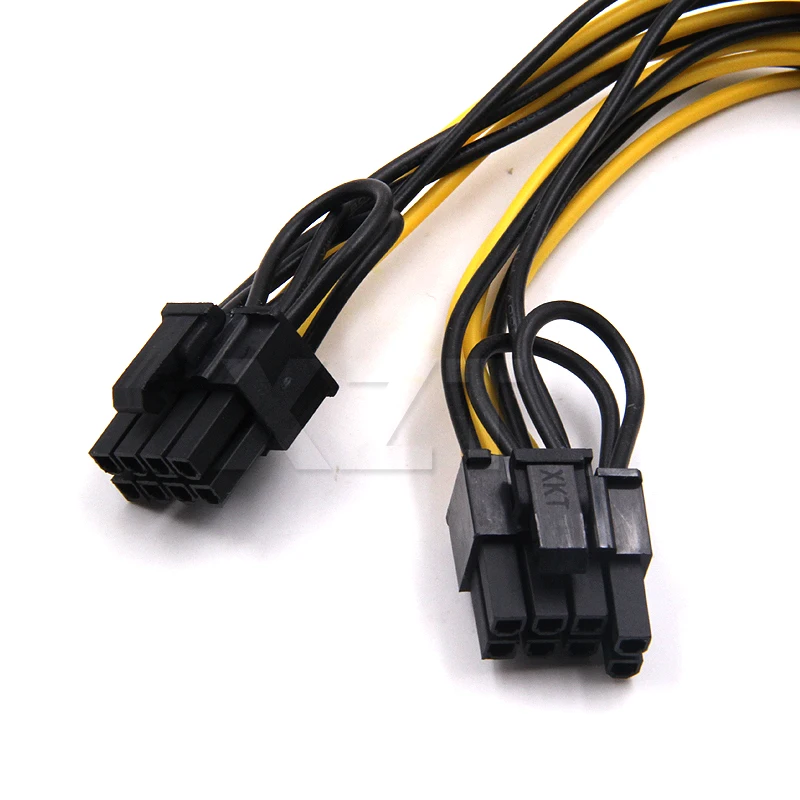 10 шт./лот 6 контактный PCI Express на 2 x PCIe 8 (6 + 2) pin Материнская плата Видеокарта e VGA