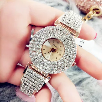 

Watch Women Quartz Bracelet Ladies Dress Watch Rhinestones Female Clock Fashion Casual Women Wrist Watches Relogio Feminino Gift