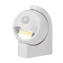 360 градусов 3D поворотный Смарт 5 светодиодный коридор ночник лестница лампы инфракрасный движения лампы Главная энергосберегающие белый