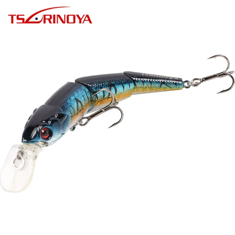 TSURINOYA DW09 110 мм 13 г 3 секции гольян жесткий глубина погружения приманки 1 5 м иска