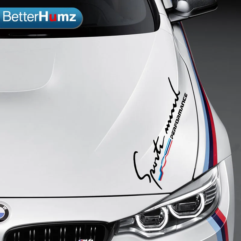 

2017 New Style Car Styling Stickers Sports Performance Car Stickers Reflective Lamp Eyebrow Decor For bmw e46 e39 e90 f30 f10 X5