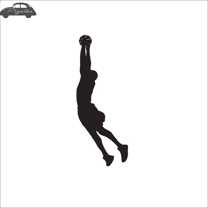 Basketball Player Sticker Sports Car Decal Helmets Kids Room Posters Vinyl Wall Decals Football Sticker