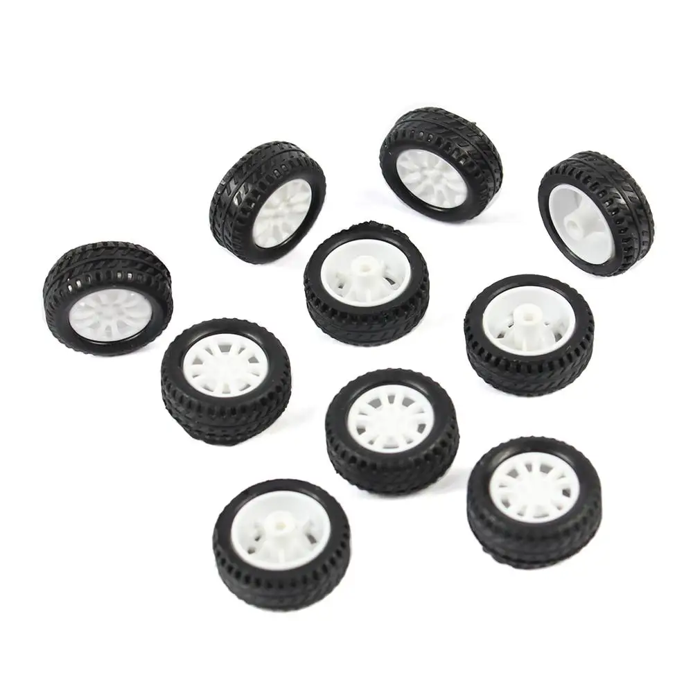 F17678 JMT 10 шт. 20*8*1 9 мм резиновые полые шины модель колеса автомобиля DIY игрушечный