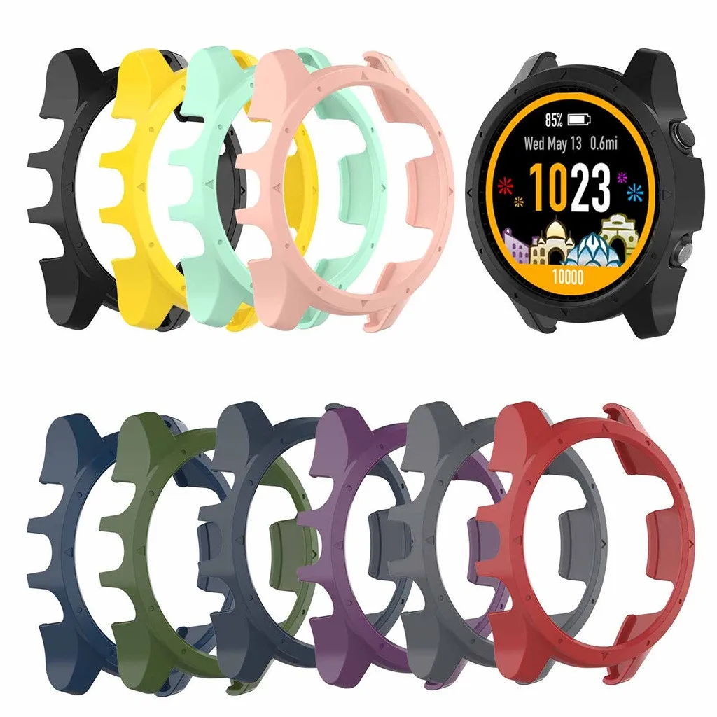 

Replacement Light-weight Smart Protector Case Silicone Skin Protective Case Cover for Garmin Forerunner 935 Sports Watch