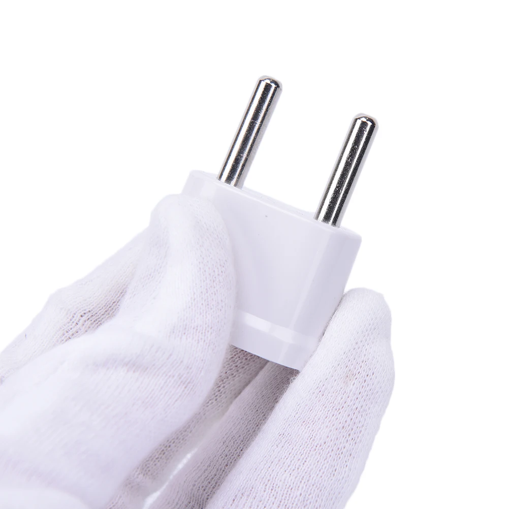 Горячая Распродажа US USA to EU EURO Europe Travel Power Plug Adapter Charger Converter for converter White|Умные
