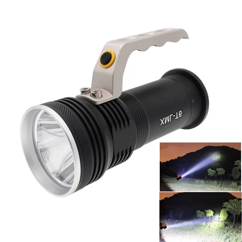 

10000LM Super bright LED Flashlight 3-modes Led Torches for Night Riding Camping Hiking Hunting & Indoor Activities Use 18650