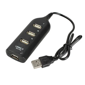 

Laptop PC 4 Port USB 2.0 High Speed Mini Hub Socket Pattern QJY99