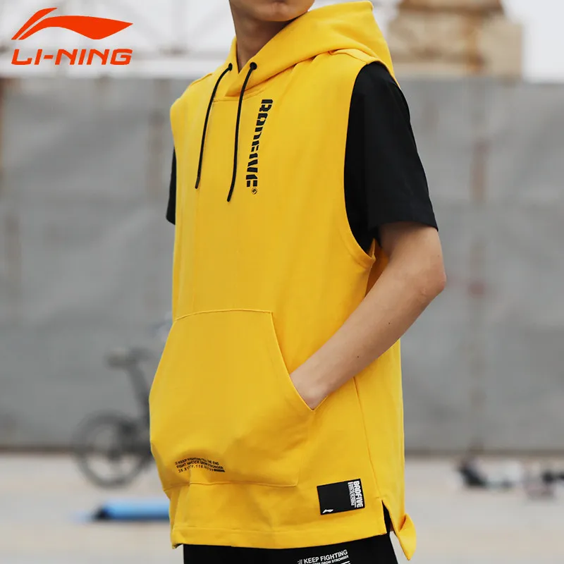 Мужская баскетбольная майка Li Ning BAD FIVE свободная из 77% хлопка с подкладкой
