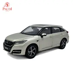 Модель Paudi 1/18 1:18 Масштаб Honda UR-V URV SUV 2017 Золотой литой модельный автомобиль игрушка, модель автомобиля двери открытые
