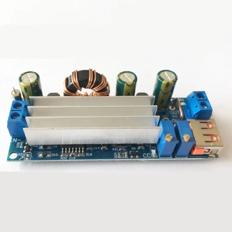 

3.7V boost module dc-dc 2-24V to 3-30v 5V12V24V high power Input current 15A lithium battery Low voltage boost 45w-80w