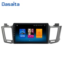 Dasaita 10,2 «Android 8,0 автомобиль gps радио для Toyota RAV4 2014 2015 2016 с Octa Core 4 ГБ + 32 ГБ авто стерео Мультимедиа