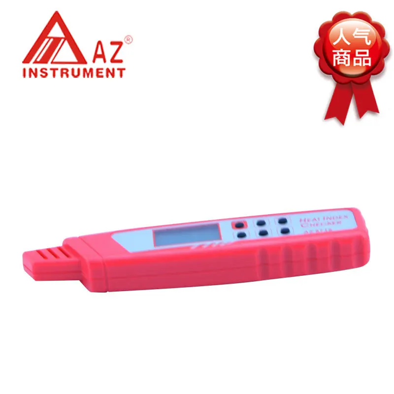 AZ8715 Mini Pen Type Digital Heat Index Meter 0-50 Degree 0%-100%RH Heat Stroke Preventer Dew Point (6)