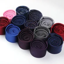 Обычный цветок soild Цвет узкий галстук Для мужчин узкий корейский Повседневное взрослых Средства ухода за кожей Шеи Галстуки для Для мужчин микрофибра Галстуки тонкий gravata 6 см