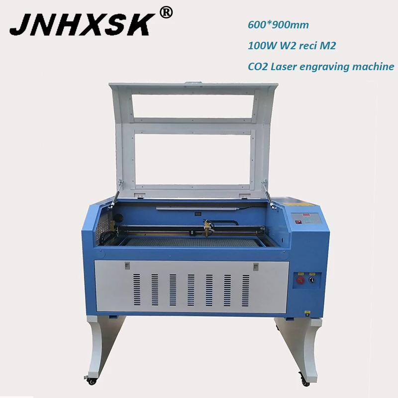

JNHXSK TS6090 100W W2 reci M2 3d Laser engraving and cutting machine CNC Router,Wood,Plywood,Plastic,Acrylic,Crytal,Paper,Glass