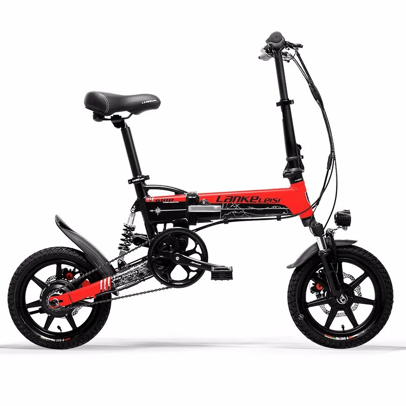 Sale Electric bicycle to help travel small lithium battery new generation driving battery folding electric bicycle 14 inch mini bicyc 0