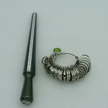 Кольца Сайзер Stick Палец Размер Калибра 0-13 Средств измерения Размеров Ювелирные Изделия Оправки 2 Шт. Один Набор