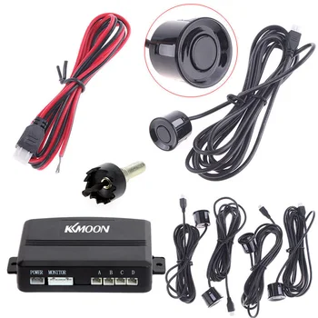 

Car Parking Sensor Auto Parking Assistantance Assist Car dvr radar detector Car Parking Reverse Backup Radar with 4 Sensors