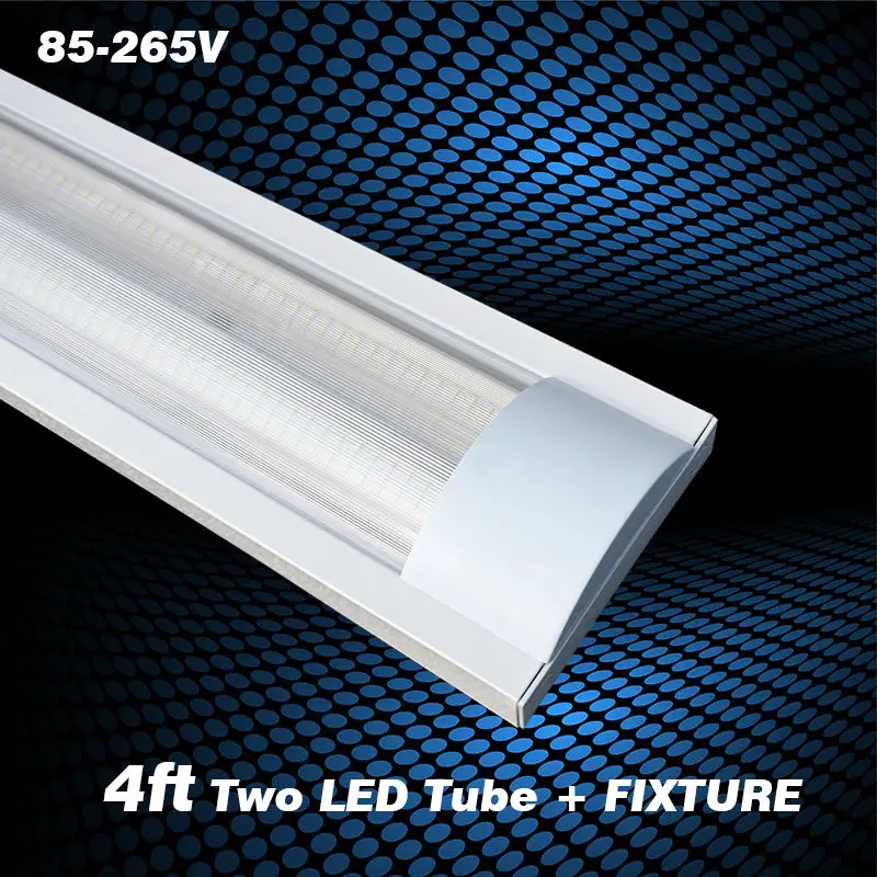 4ft 40w Explosion Proof Two Led Tube Lights Stripe Cover
