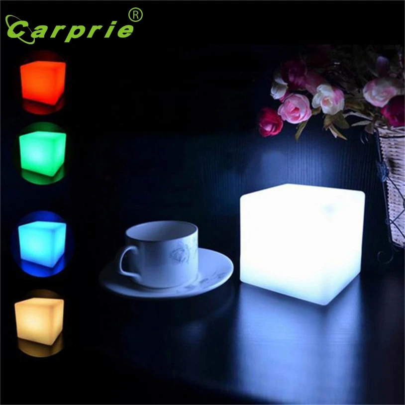 

CARPRIE LED Cubes Colorful Changing Mood Lights Night Light atmosphere u61219