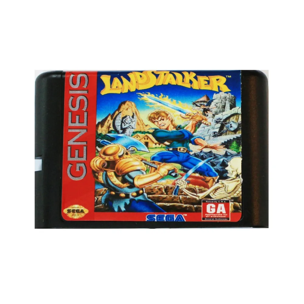 

Landstalker 16 bit MD Game Card For Sega Mega Drive For SEGA Genesis