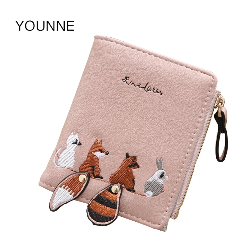 

YOUUNNE Women Coin Purses for Girls High Quality Credit Card Holder Fashion Zipper Purse Organizer Wallets Carteira Feminina
