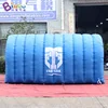 Customized 4x2x2 Meters Blow-up Football Tunnel With Logo Printing / Inflatable Straight Channel - BG-T0075 2